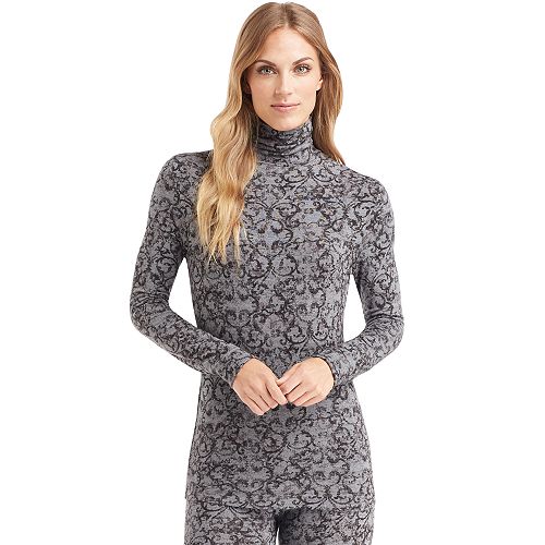 cuddl duds turtleneck white
