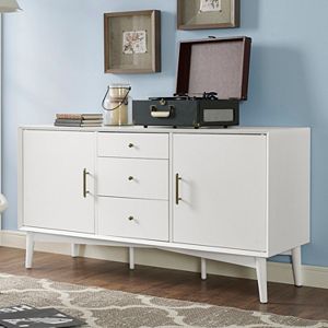 Crosley Furniture Landon Large Storage Console Table