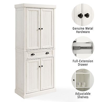 Crosley Seaside Pantry Storage Cabinet