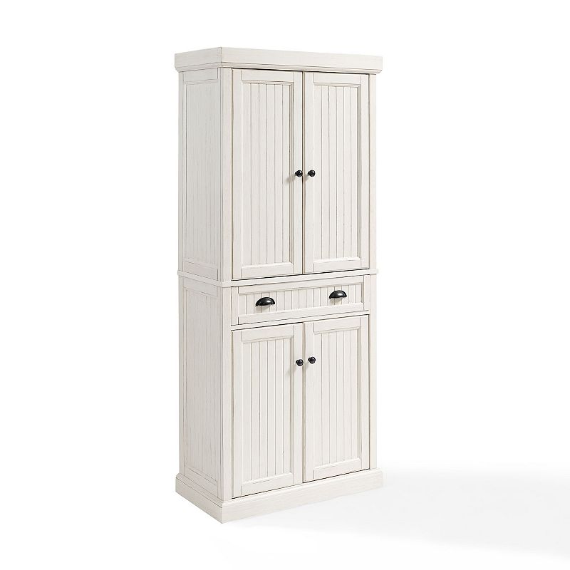 Crosley Furniture Seaside Pantry Storage Cabinet, White