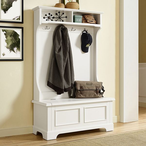 Crosley Campbell Hall Tree Storage Bench