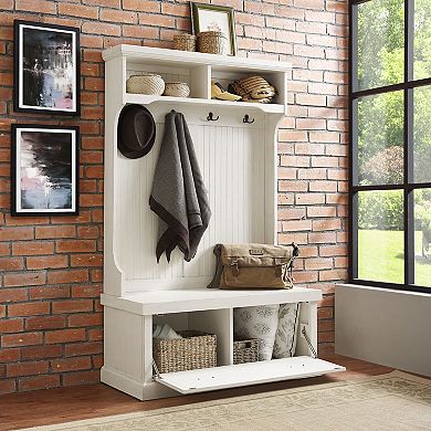 Crosley Seaside Hall Tree Storage Bench