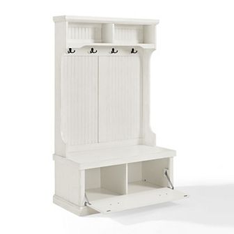 Crosley Seaside Hall Tree Storage Bench