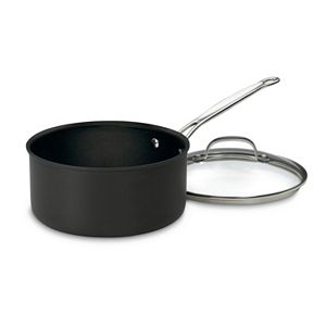 Cuisinart Chef's Classic Nonstick Hard-Anodized Stainless Steel 4-qt. Saucepan