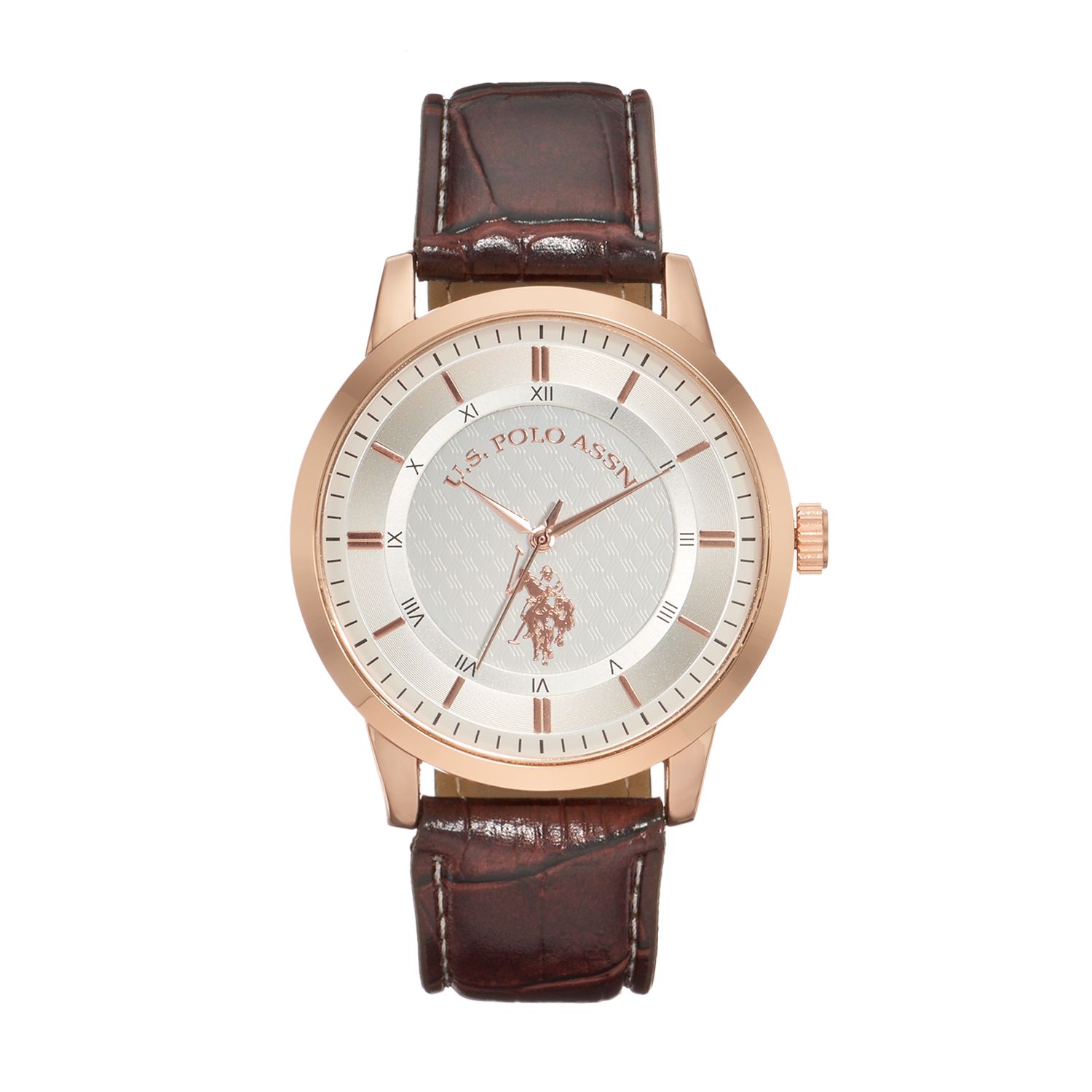 us polo leather watches