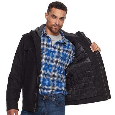 Men's Levi's® Wool-Blend Hooded Trucker Jacket
