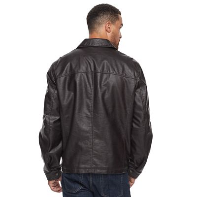 Dockers faux leather jacket hotsell