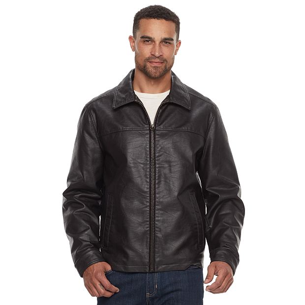 Dockers deals leather coat