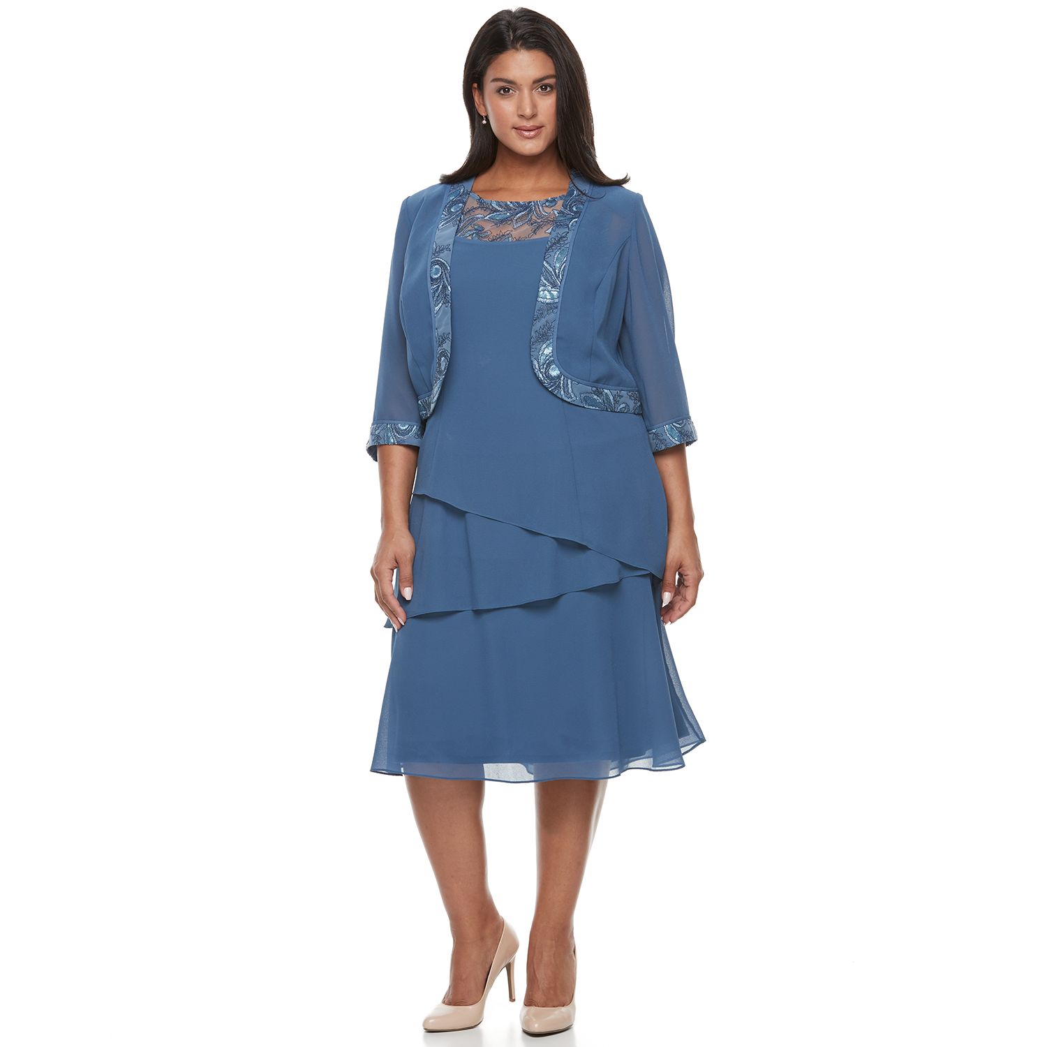 kohls plus size evening dresses