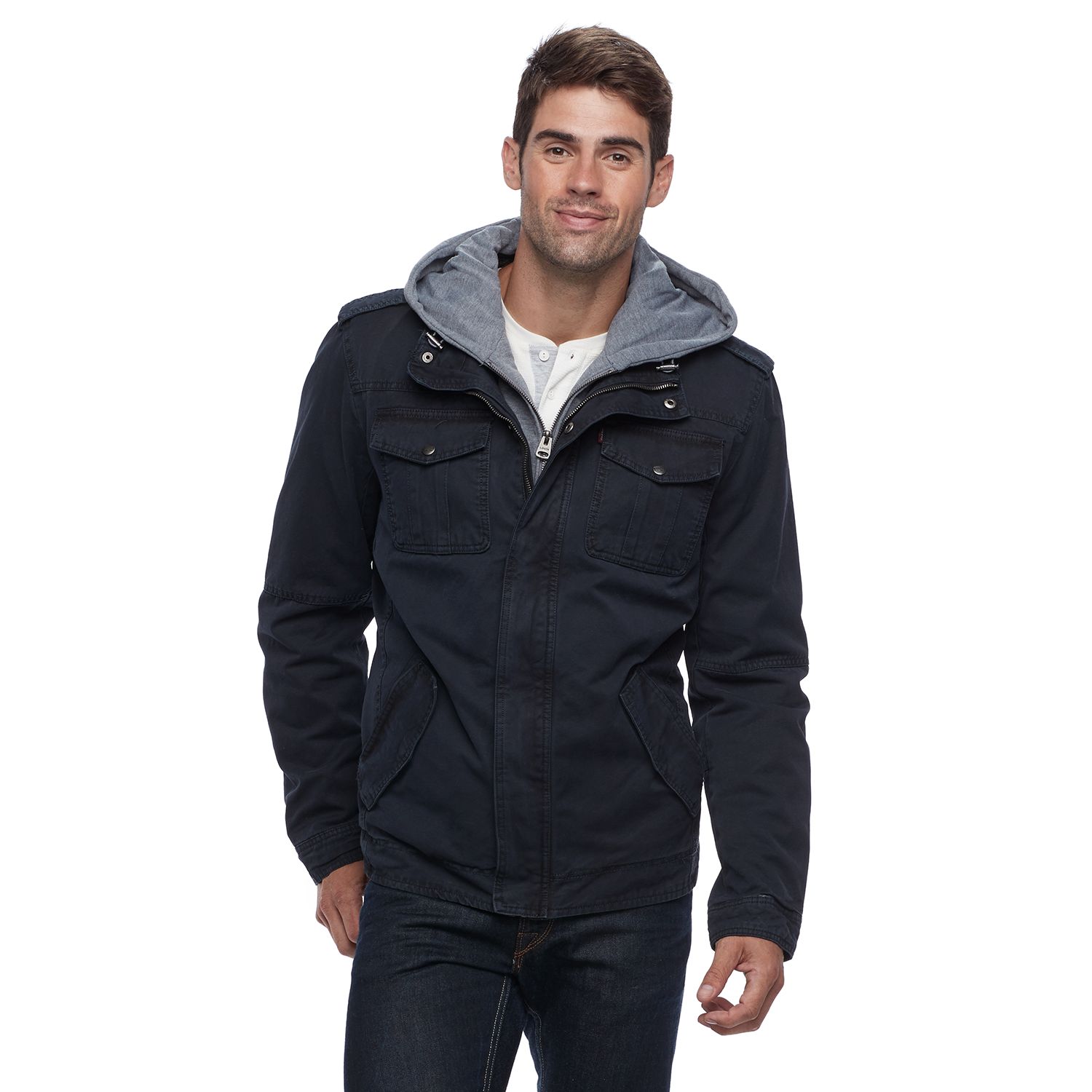 kohls levis sherpa jacket