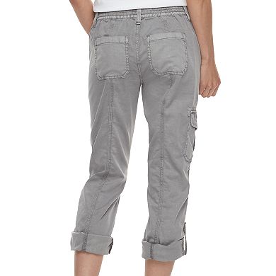 Petite Sonoma Goods For Life® Twill Convertible Pants 