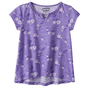 Toddler Girl Jumping Beans庐 Floral Slubbed Tee
