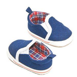 Baby Boy OshKosh B'gosh® Quilted Slip-On Crib Shoes