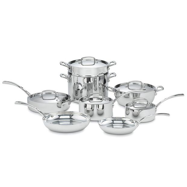 Cuisinart Professional Series Stainless Steel 13-piece Cookware Set -  9236536
