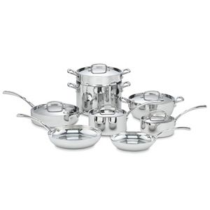 Cuisinart 13-pc. French Classic Tri-Ply Stainless Steel Cookware Set