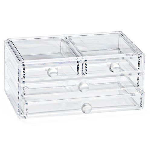 Tri Coastal 4 Drawer Acrylic Organizer