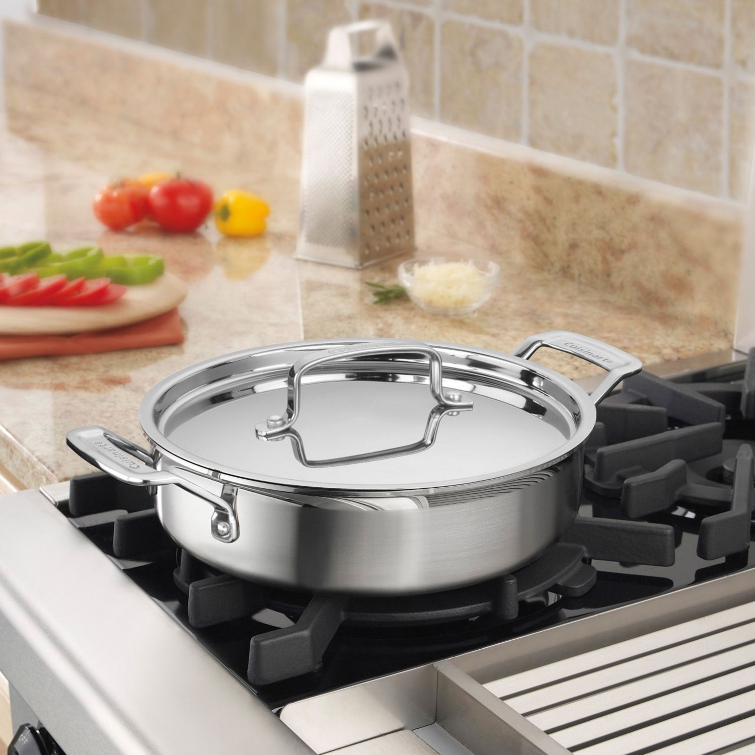 Cuisinart Multiclad Pro Triple Ply Stainless Steel 3-qt. Casserole Pan