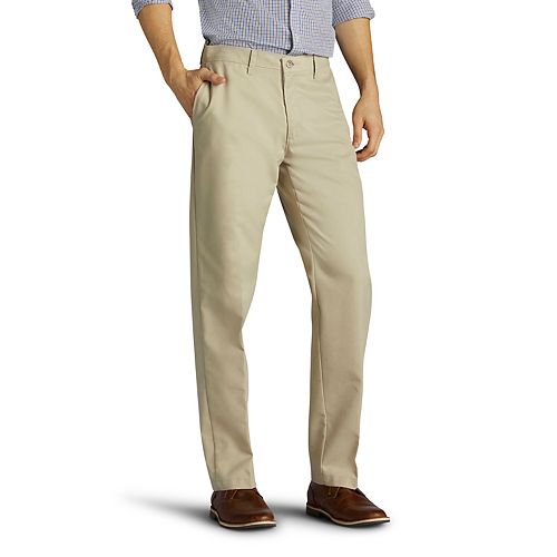 lee stain resistant pleated pants