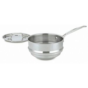 Cuisinart Multiclad Pro Triple Ply Stainless Steel Double Boiler with Cover