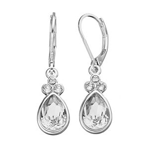 Dana Buchman Crystal Teardrop Earrings