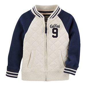 Toddler Boy OshKosh B'gosh® Fleece Varsity Jacket