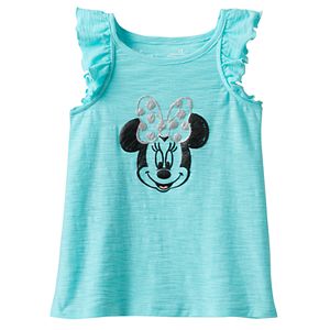 Disney's Minnie Mouse Toddler Girl Glitter Slubbed Tank Top by Jumping Beans庐