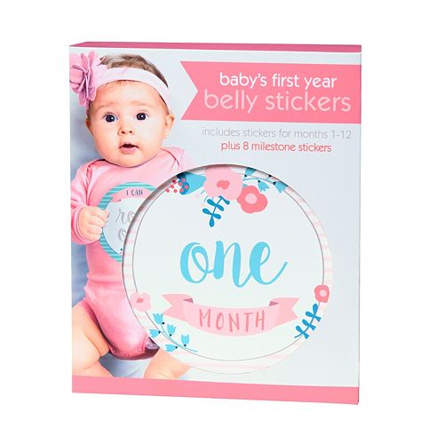 C.R. Gibson Baby's First Year Belly Stickers