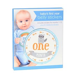 C.R. Gibson Baby's First Year Belly Stickers