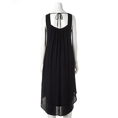 Women's Apt. 9® Embroidered High-Low Shift Dress