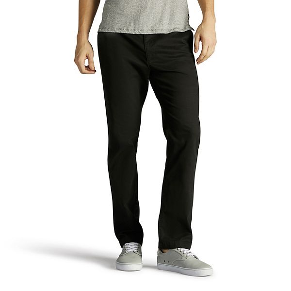 Wieg Productiecentrum Vesting Men's Lee® Performance Series Extreme Comfort Khaki Slim-Fit Flat-Front  Pants