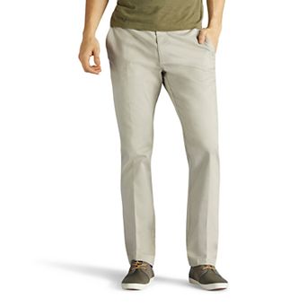 Men's Lee® Performance Series Extreme Comfort Khaki Slim-Fit Flat-Front Pants