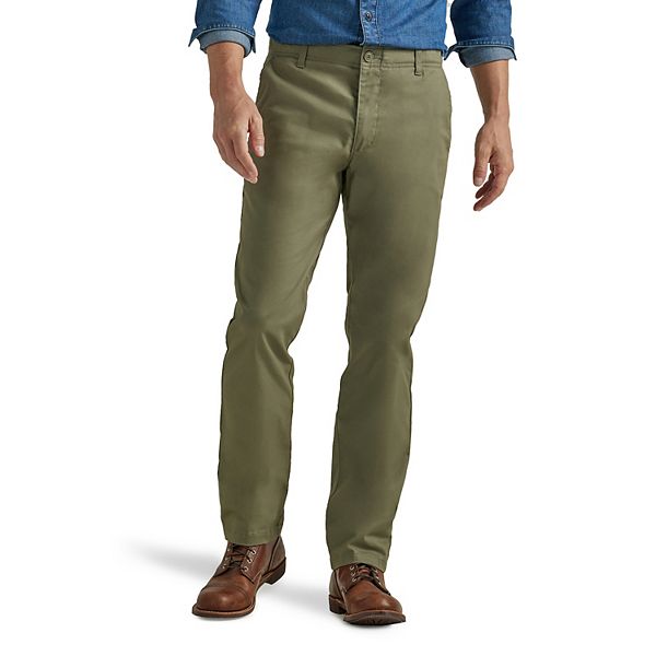 Ultra Slim Stretch Two Tone Tailored Pant - Khaki