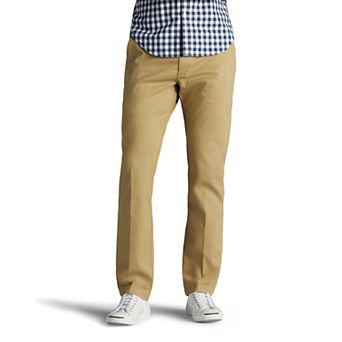 Men's Lee® Performance Series Extreme Comfort Khaki Slim-Fit Flat-Front Pants