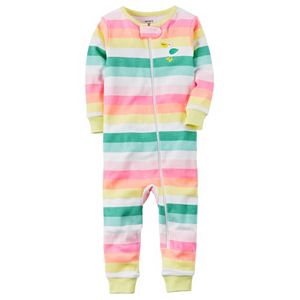 Toddler Girl Carter's Print One-Piece Pajamas
