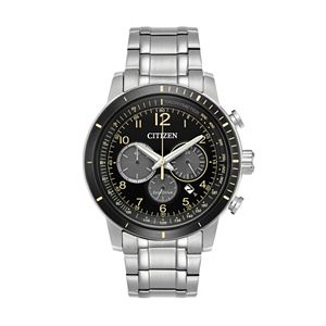 Citizen Eco-Drive Men's Brycen Stainless Steel Chronograph Watch - CA4358-58E