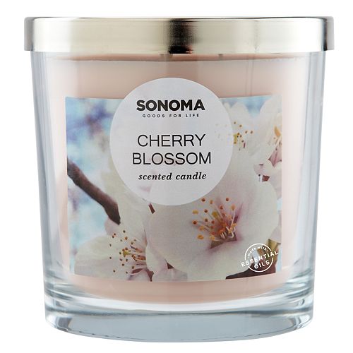 SONOMA Goods for Life™ Cherry Blossom 14oz. Candle Jar