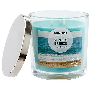 Sonoma Goods For Life Seaside Breeze 14-oz. Candle Jar