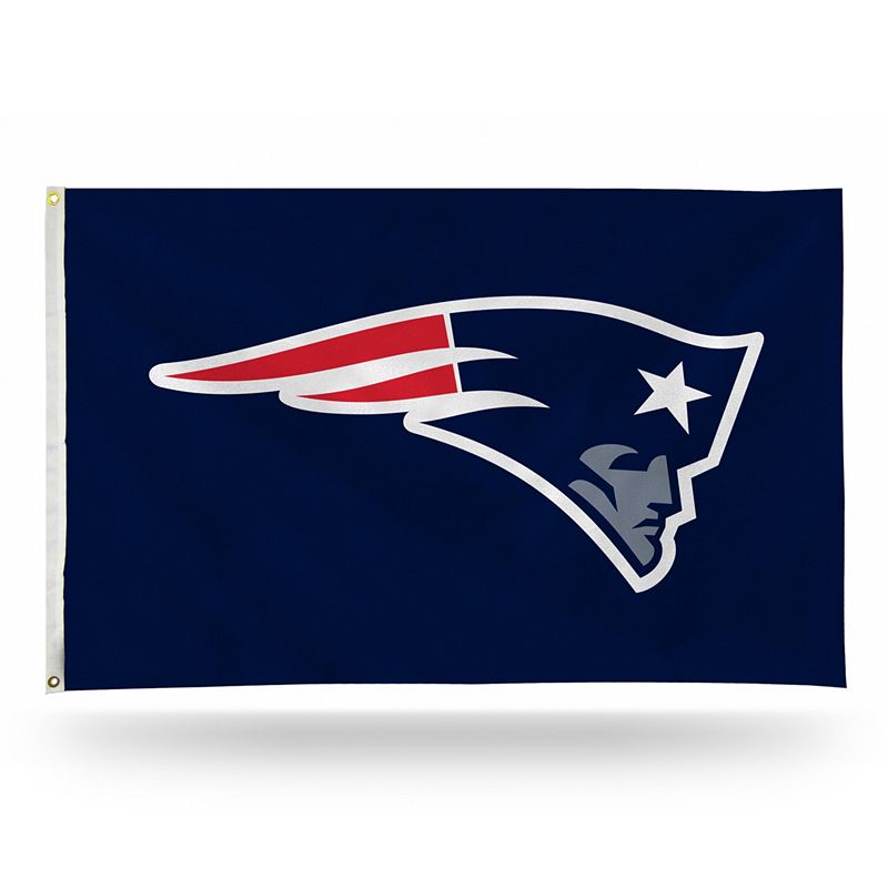 New England Patriots Banner Flag, Multicolor