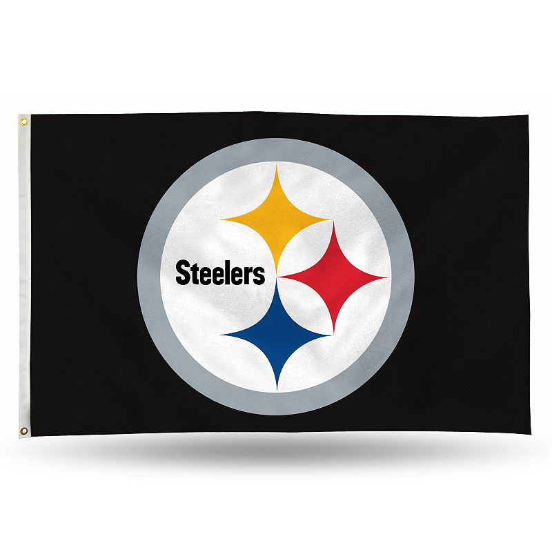 Pittsburgh Steelers Banner Flag, Multicolor