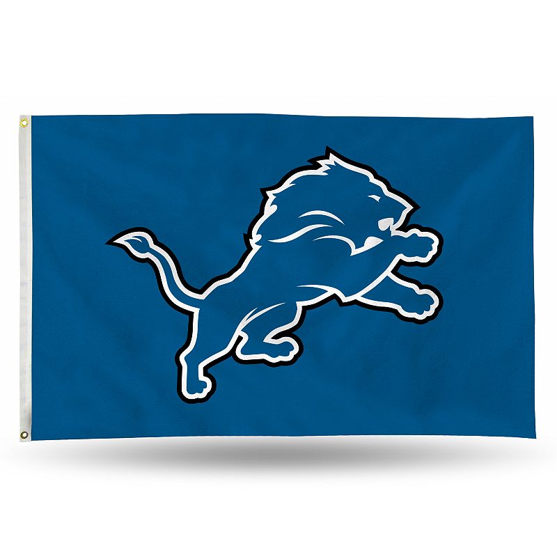 Detroit Lions Banner Flag, Multicolor