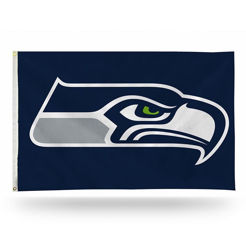 Seattle Seahawks Banner Flag, Multicolor