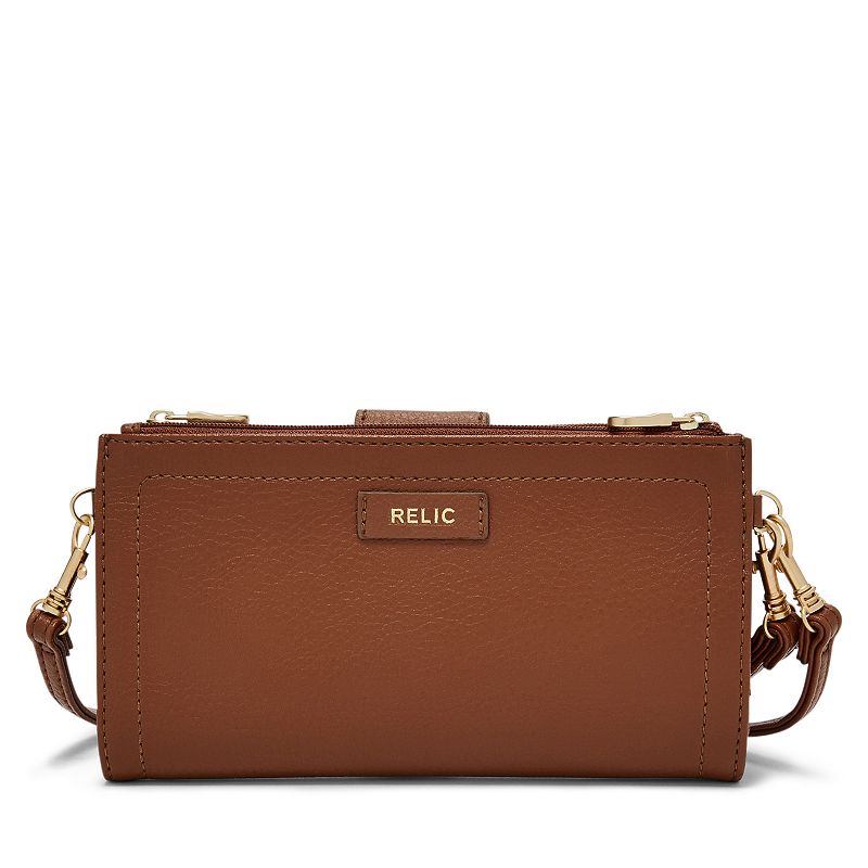 UPC 703357249114 product image for Relic Dylan Convertible Checkbook Wallet, Women's, Med Brown | upcitemdb.com