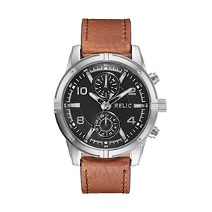 Relic Men's Simon Leather Watch