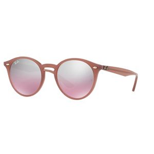 Ray-Ban RB2180 49mm Round Gradient Mirror Sunglasses!