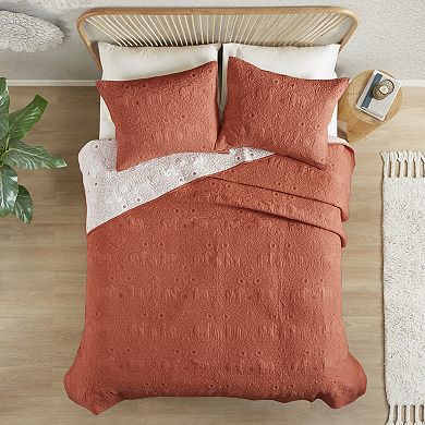 INK+IVY Kandula Cotton Coverlet Set with Shams