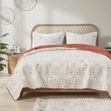 INK+IVY Kandula Cotton Coverlet Set with Shams