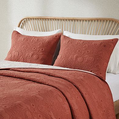 INK+IVY Kandula Cotton Coverlet Set with Shams