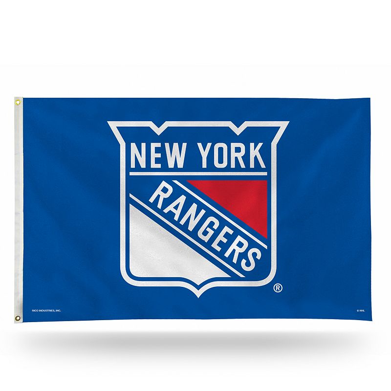 New York Rangers Banner Flag, Multicolor