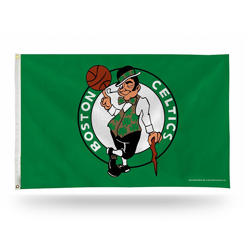 Boston Celtics Banner Flag, Multicolor