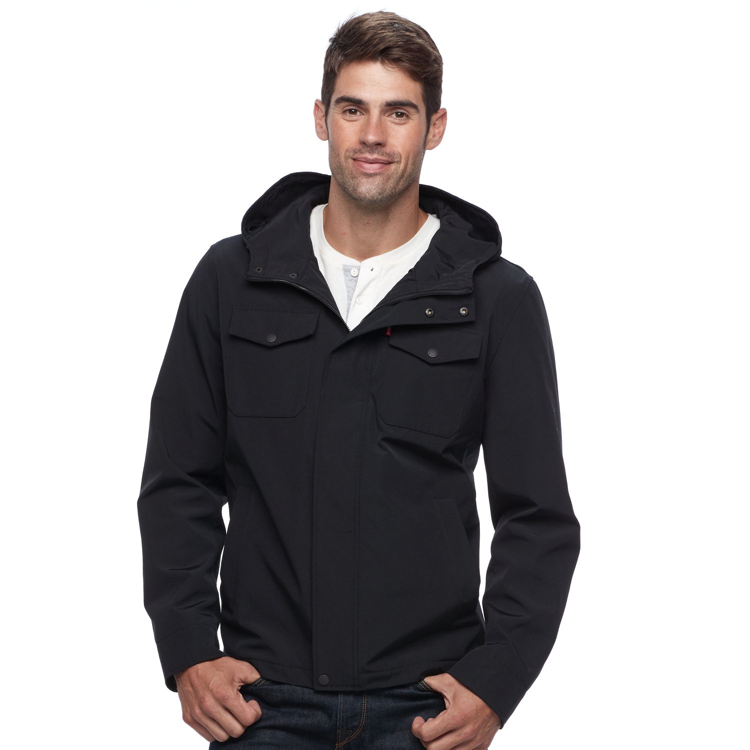 levi's rain jacket mens